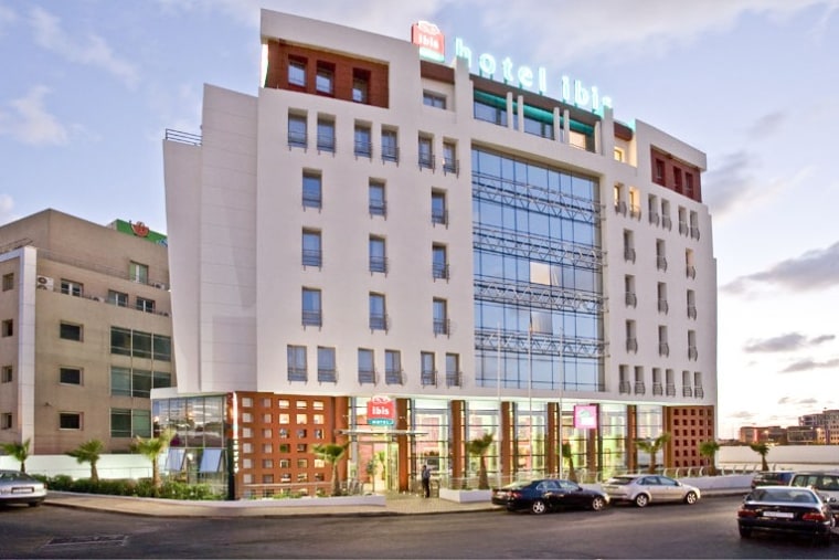 The Ibis hotel chain has 919 outposts around the world, including this one in Casablanca, Morocco.